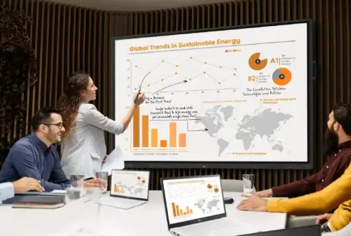 LG TR3DK-BM Interactive Board Overview