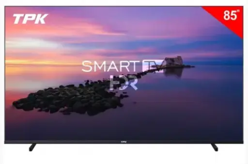 Smart TV 85" TPK H4 Series, Android 14, 4K Uhd, Wi-Fi, HDR, 2XHDMI 2XUSB, 60HZ Isdb-T, TPKTVSMART-85H4S
