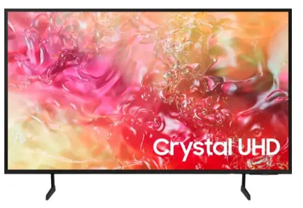 Tv Smart LED Samsung Crystal 55" UHD 4K 55DU7000 (2024) Wifi - Negro